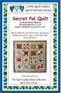 secret pal quilt pattern book