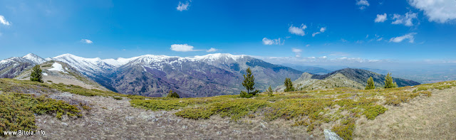Pelister National Park - view from Neolica Peak - 1865 m - Baba Mountain, Macedonia