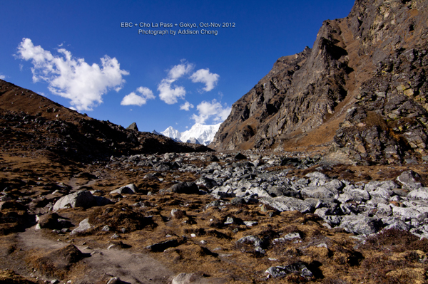 Thagnag to Gokyo via Ngozumpa Glacier