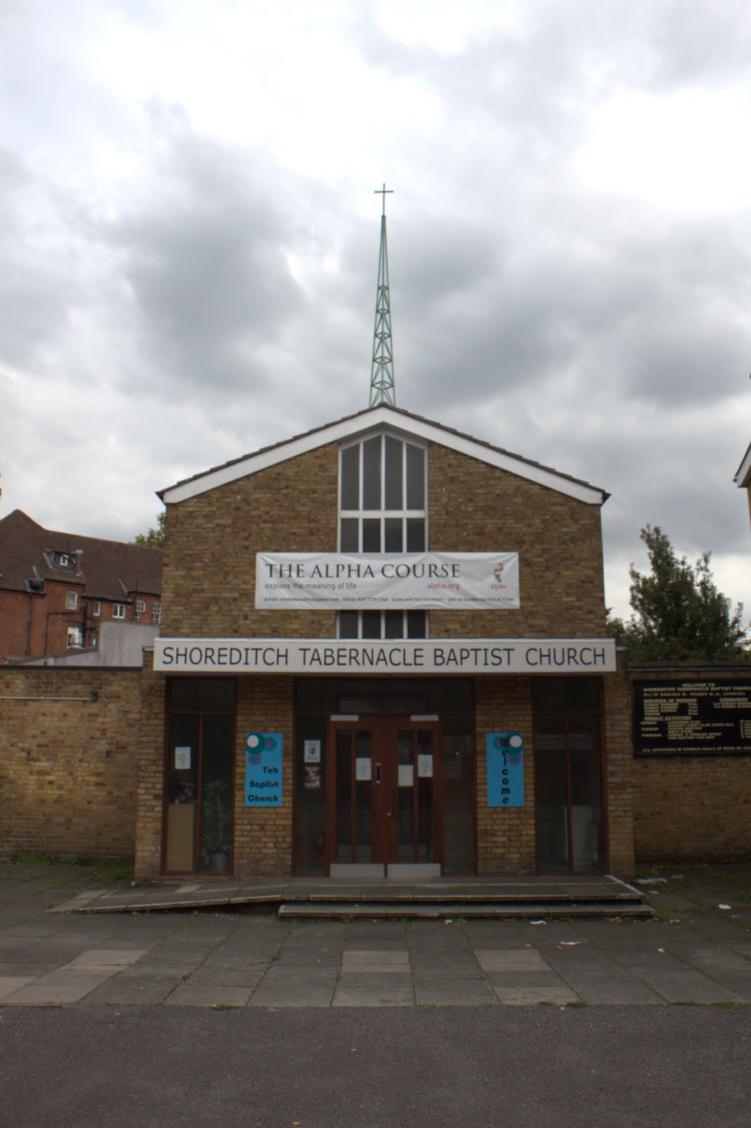 East End Sunday Service Shoreditch Baptists, Hackney Road, 4.09.11.