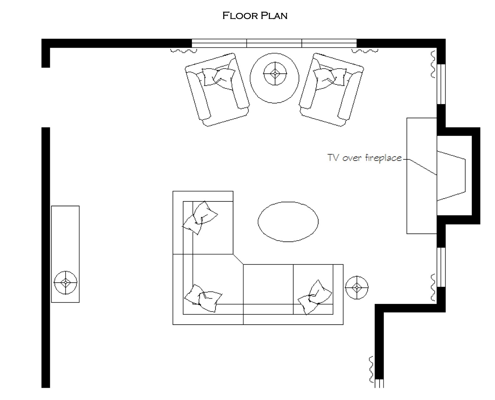 The Yellow Cape Cod UpdatedTraditional Two Room Design