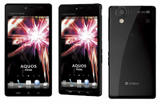Sharp AQUOS Phone 102SH unveiled in Japan – An Android Dual-core phone with 3D HD Screen, 12MP Camera