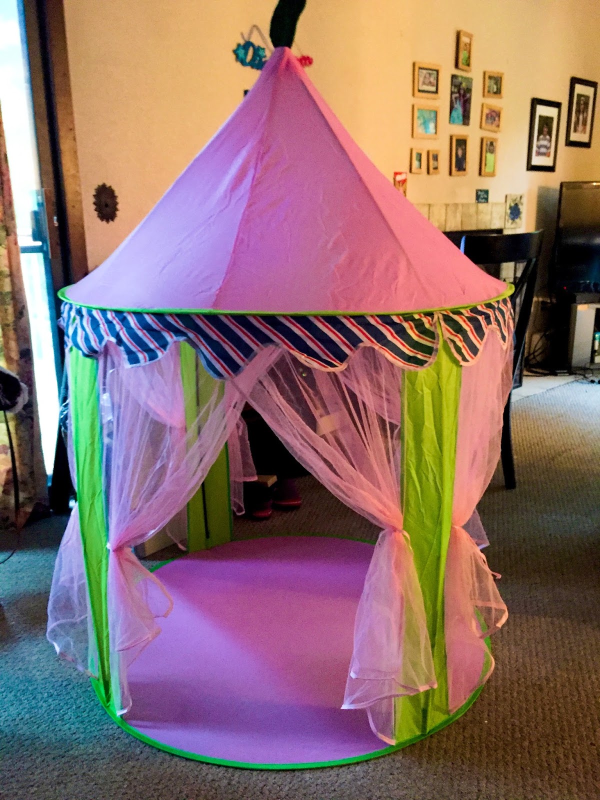 Maria's Space: Indoor or Outdoor Princess Tent With Carrying Case For ...
