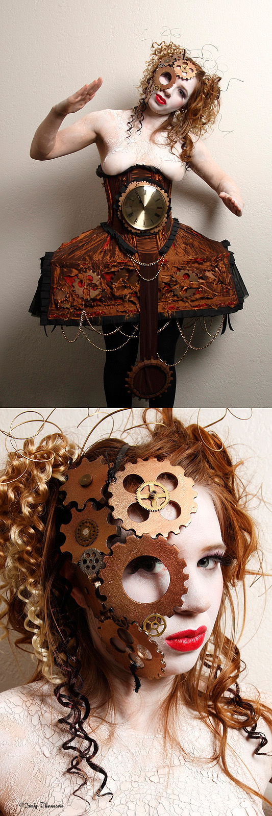 Wind Up Doll Costume Makeup