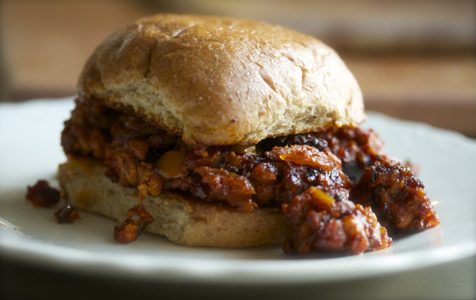 Smith's Vegan Kitchen Tempeh Sloppy Joes
