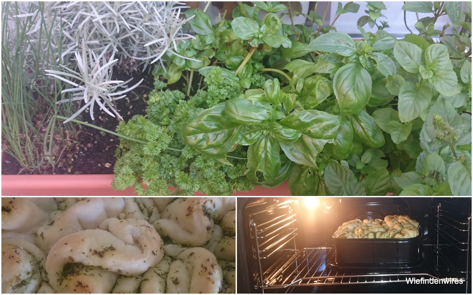 Faltenbrot oder Zupfbrot mit Knoblauch-Kräuterbutter - perfekt zum ... Faltenbrot oder Zupfbrot mit Knoblauch-Kräuterbutter - perfekt zum ...