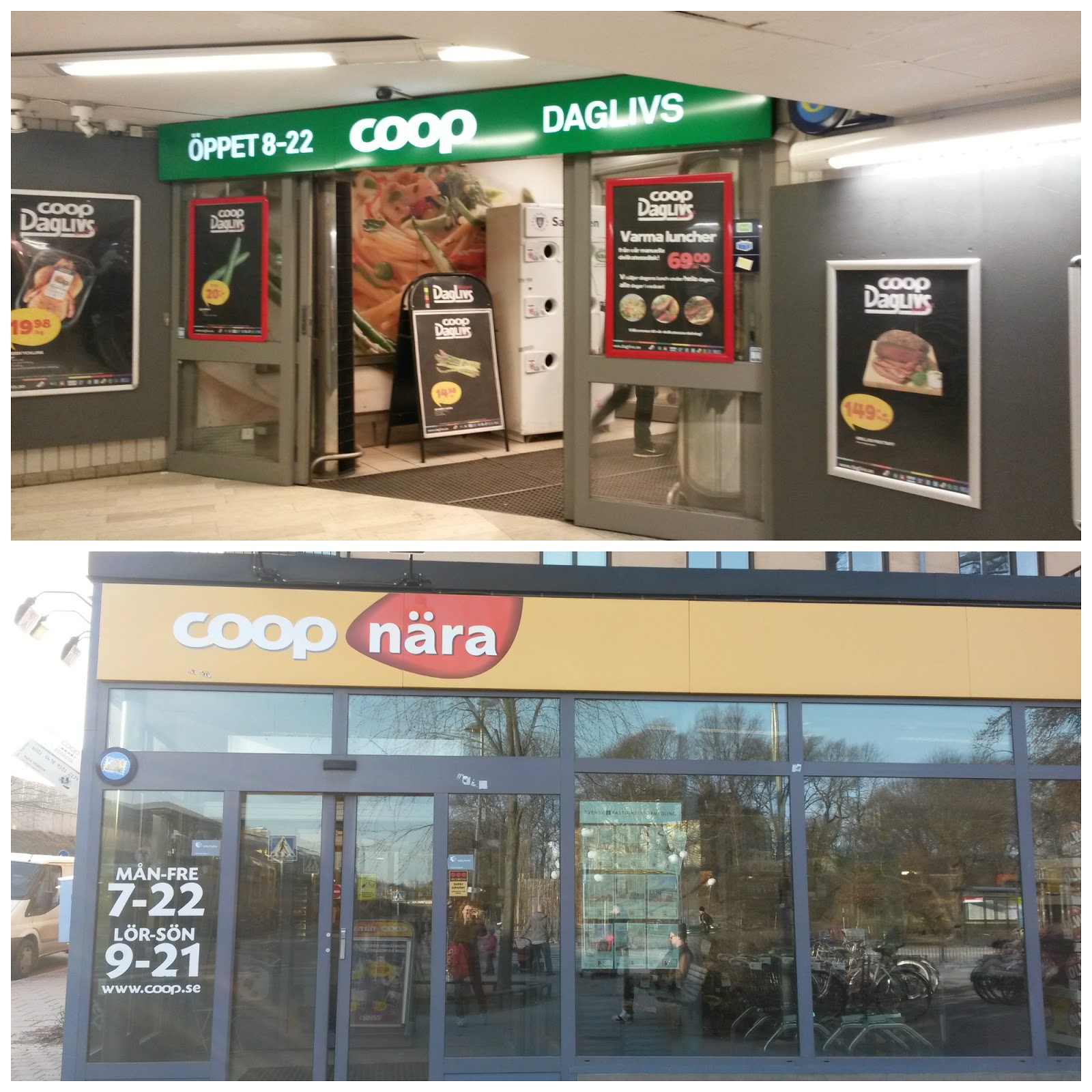 The Janzens Grocery Shopping in Stockholm, Sweden