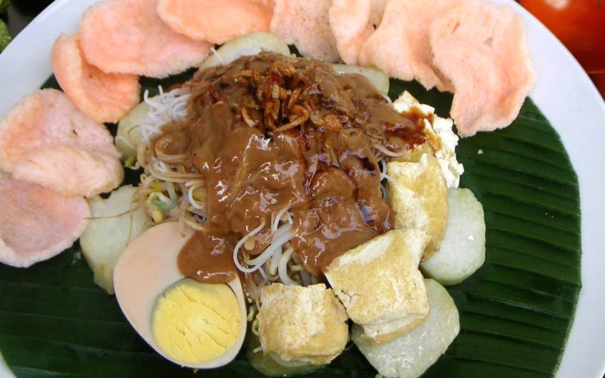 Ketoprak (Indonesian Food) Recipe, Vermicelli and Tofu Salad