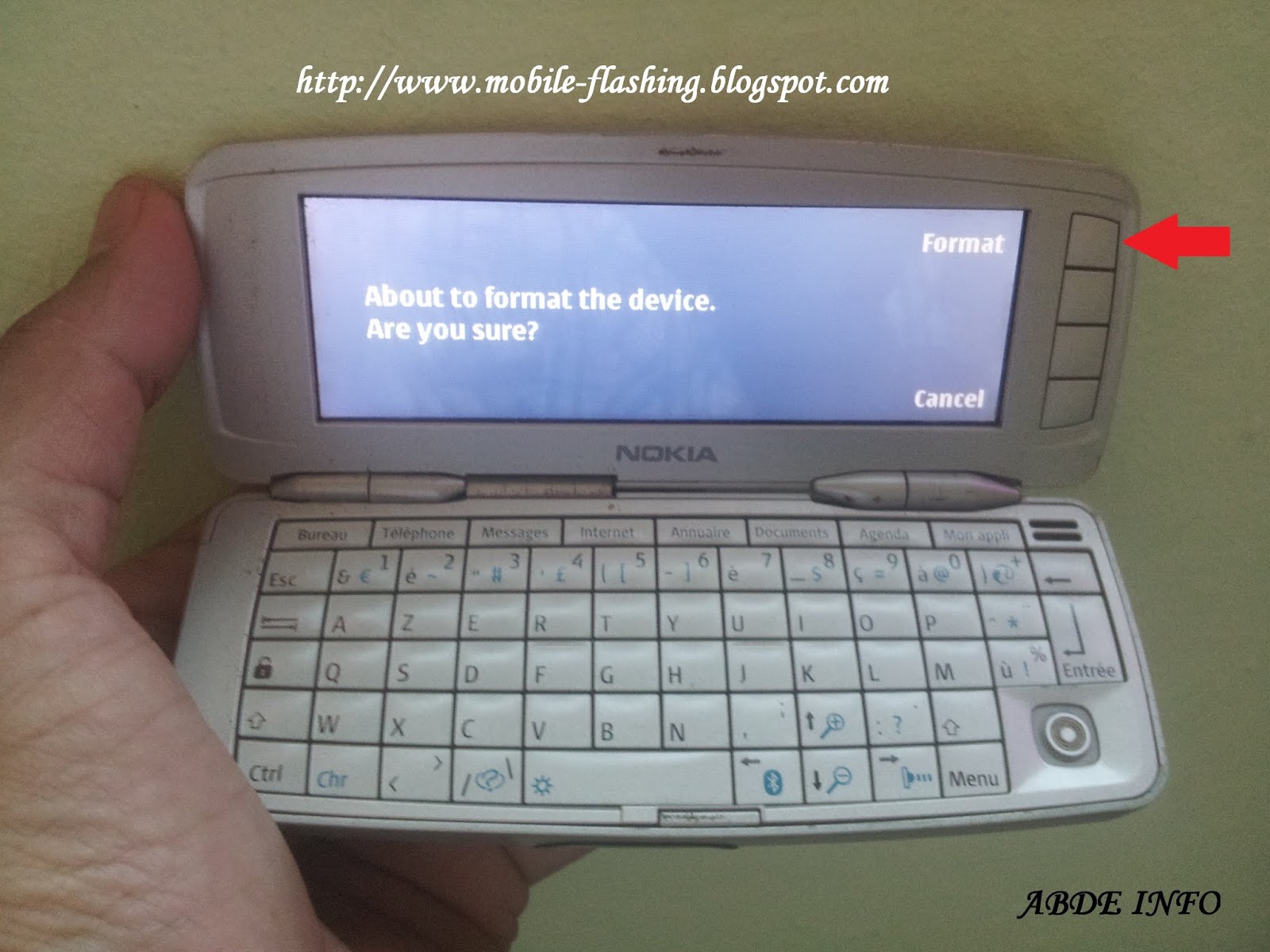 how to reset nokia 9300 abde info