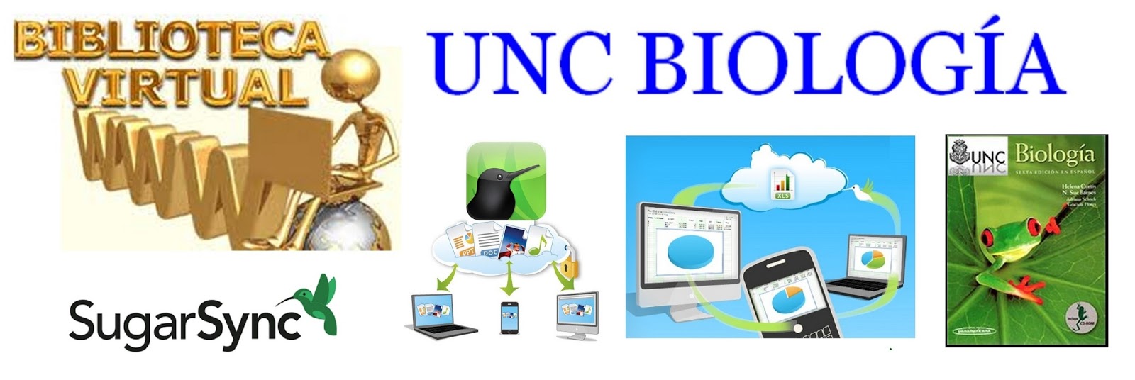 UNC BIOLOGÍA Biblioteca Virtual "UNC Biología", Almacenamiento en la Nube de SugarSync