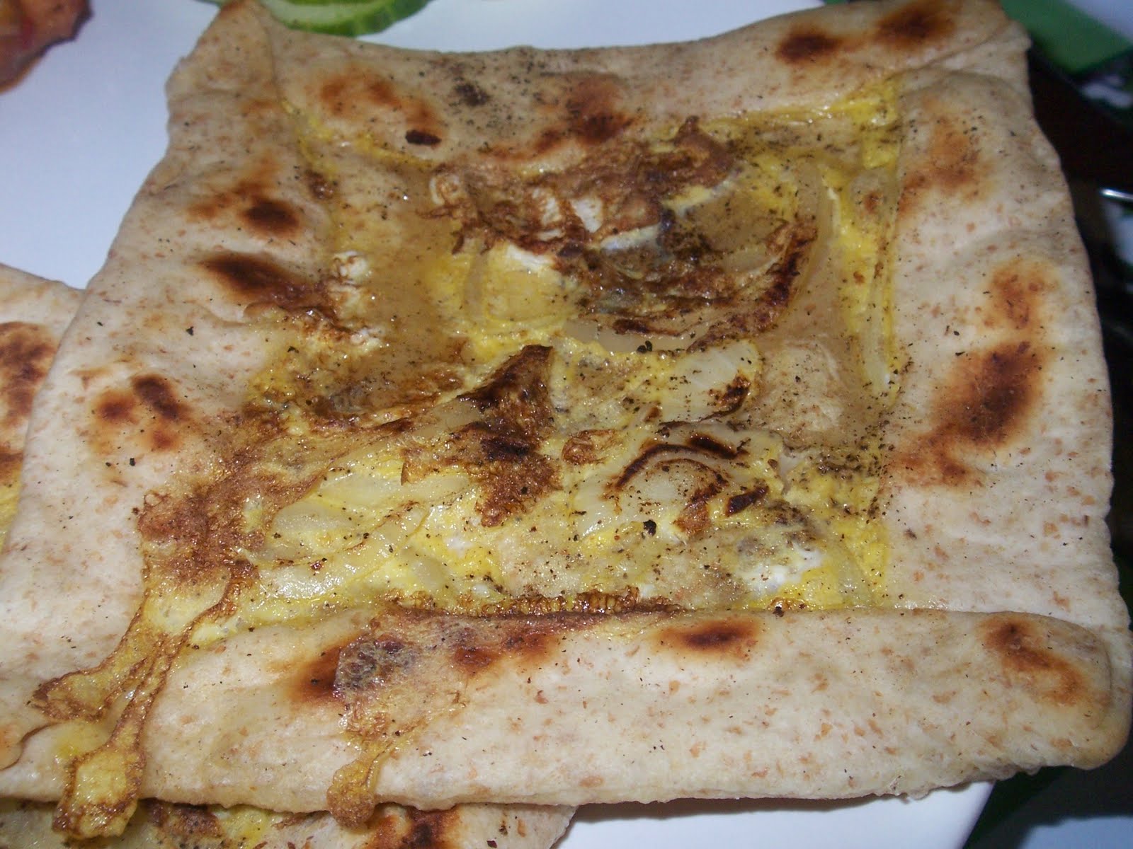 Art of Cooking Mughlai Paratha Egg stuffed flat bread