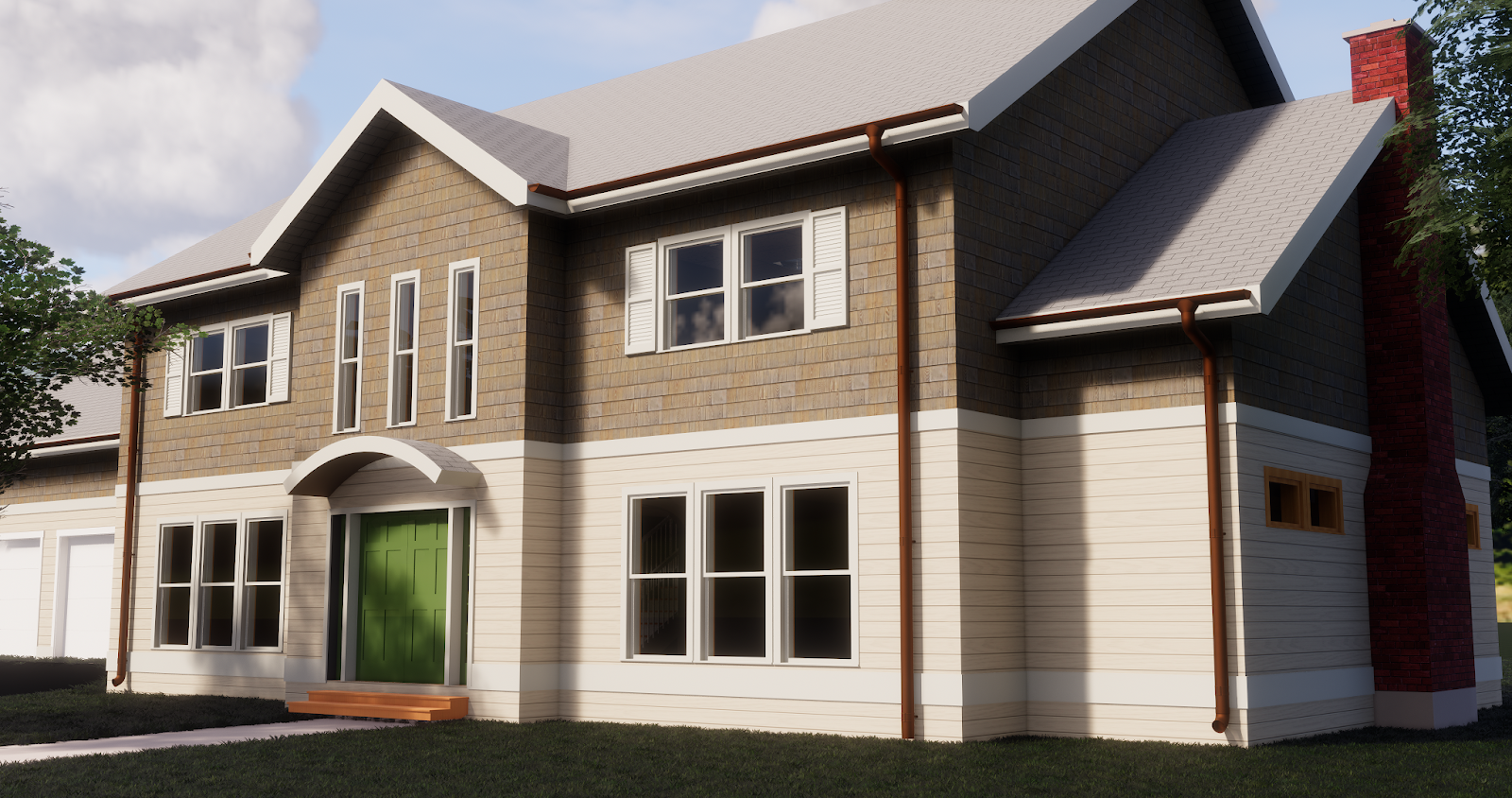 BIM Chapters Revit Content Review Lindab Gutters and Downspouts