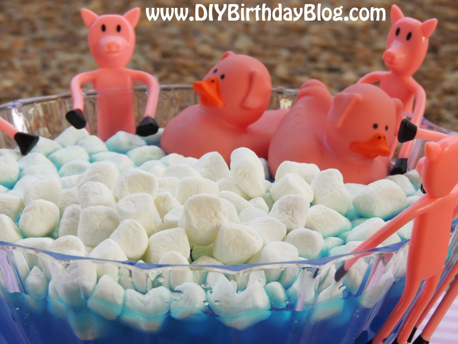Piggy Bubble Bath Birthday Party