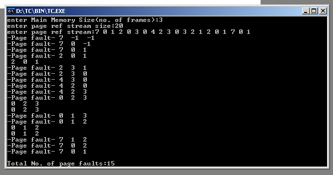Lecture Notes by Michael K: FIFO- Page Replacement Algorithms