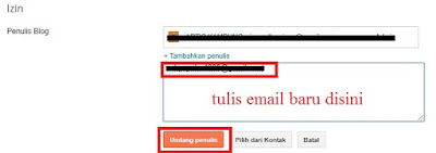 Cara Menambah, Mengganti, atau Menghapus Admin Blogspot