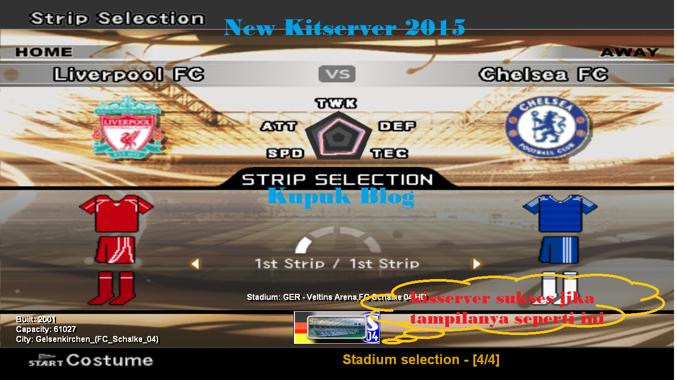 Cara Memasang Kitserver PES 6 Terbaru Kupuk Blog