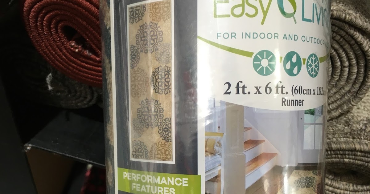 Orian Easy Living Indoor/Outdoor Runner (2' x 6') Costco Weekender