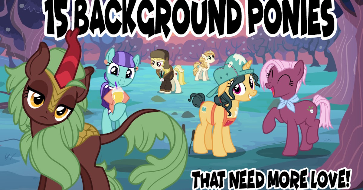 Equestria Daily - MLP Stuff!: 15 Under-Appreciated Background Ponies Who  Need More Love (Part 1)