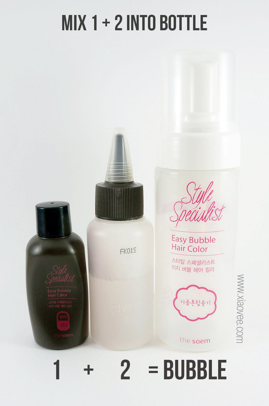 The Saem Style Specialist Easy Bubble Hair Coloring review