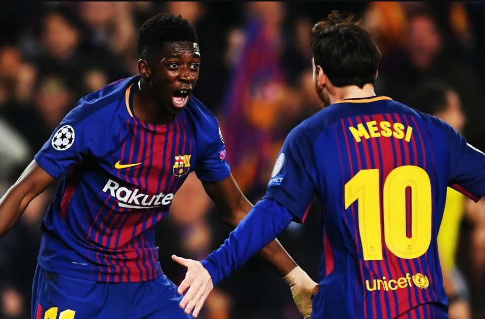 Barcellona-Chelsea 3-0 con Messi (2) e Dembelè, Conte fuori dalla Champions
