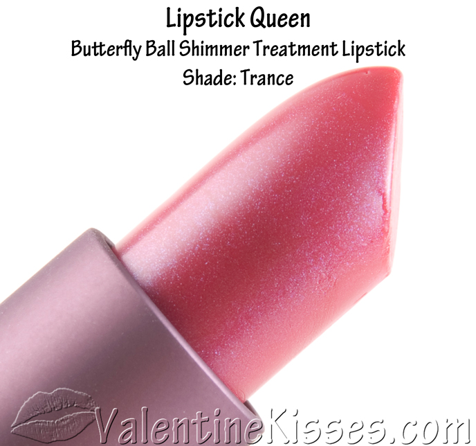 Valentine Kisses Lipstick Queen Butterfly Ball Shimmer Treatment Lipstick in shades Float