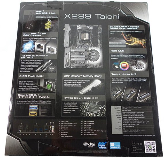 Review Motherboard ASRock X299 TAICHI 