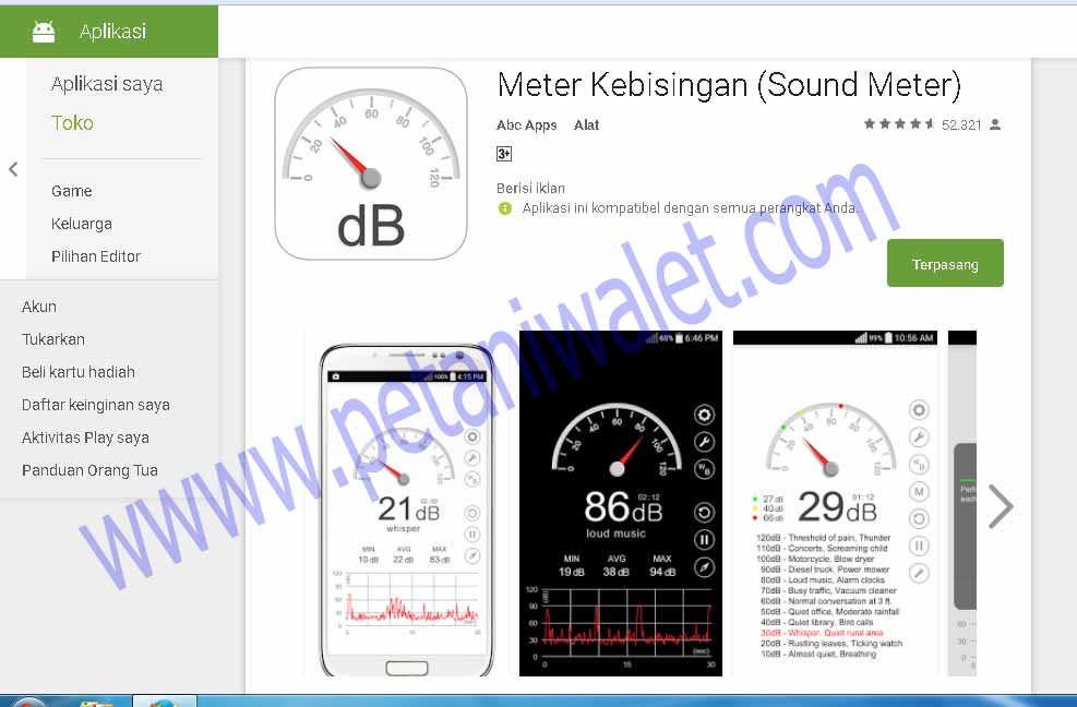 Pengaturan Volume Suara Inap Rumah Walet Petani Walet
