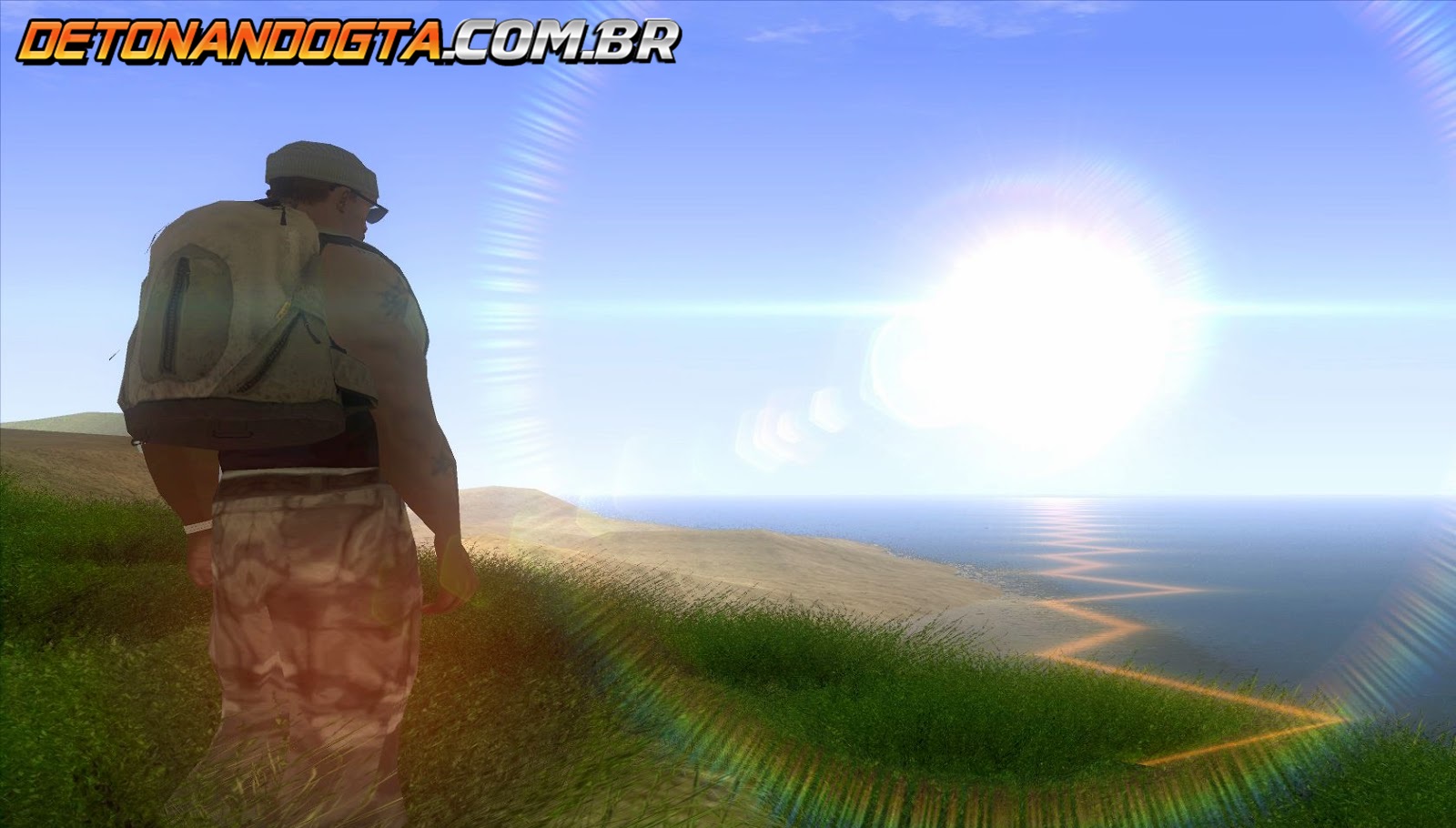 Detonando GTA Os Melhores Mods para GTA GTA SA Backpack Mod v2