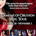 Guest Blog by Skyla Dawn Cameron - Demons of Oblivion Blog Tour - November 1, 2013