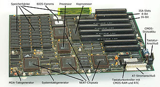 AT-Motherboard (1980) AT-Motherboard (1980)