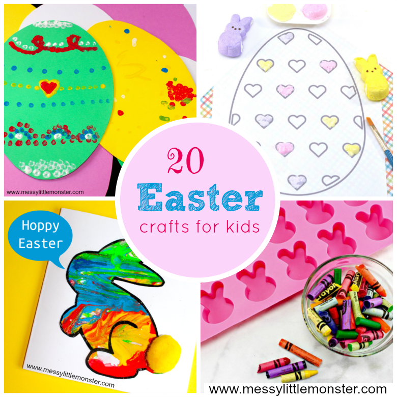 20 Easy Easter Crafts For Kids