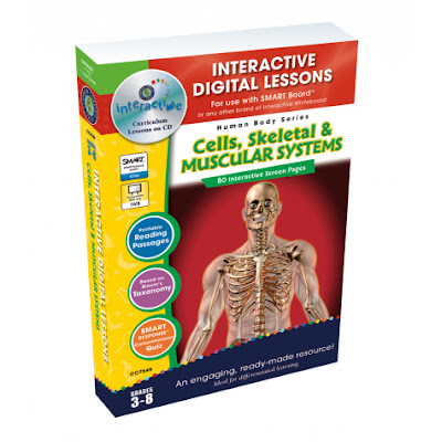 Save 50% Cells, Skeletal & Muscular Systems Digital Lesson Plan for