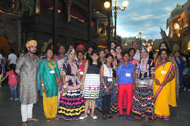 Kingdom of Dreams spread smile on the faces of Tribal Girls and women from Aahan Tribal Development Foundation (ATDF) Kingdom of Dreams spread smile on the faces of Tribal Girls and women from Aahan Tribal Development Foundation (ATDF)