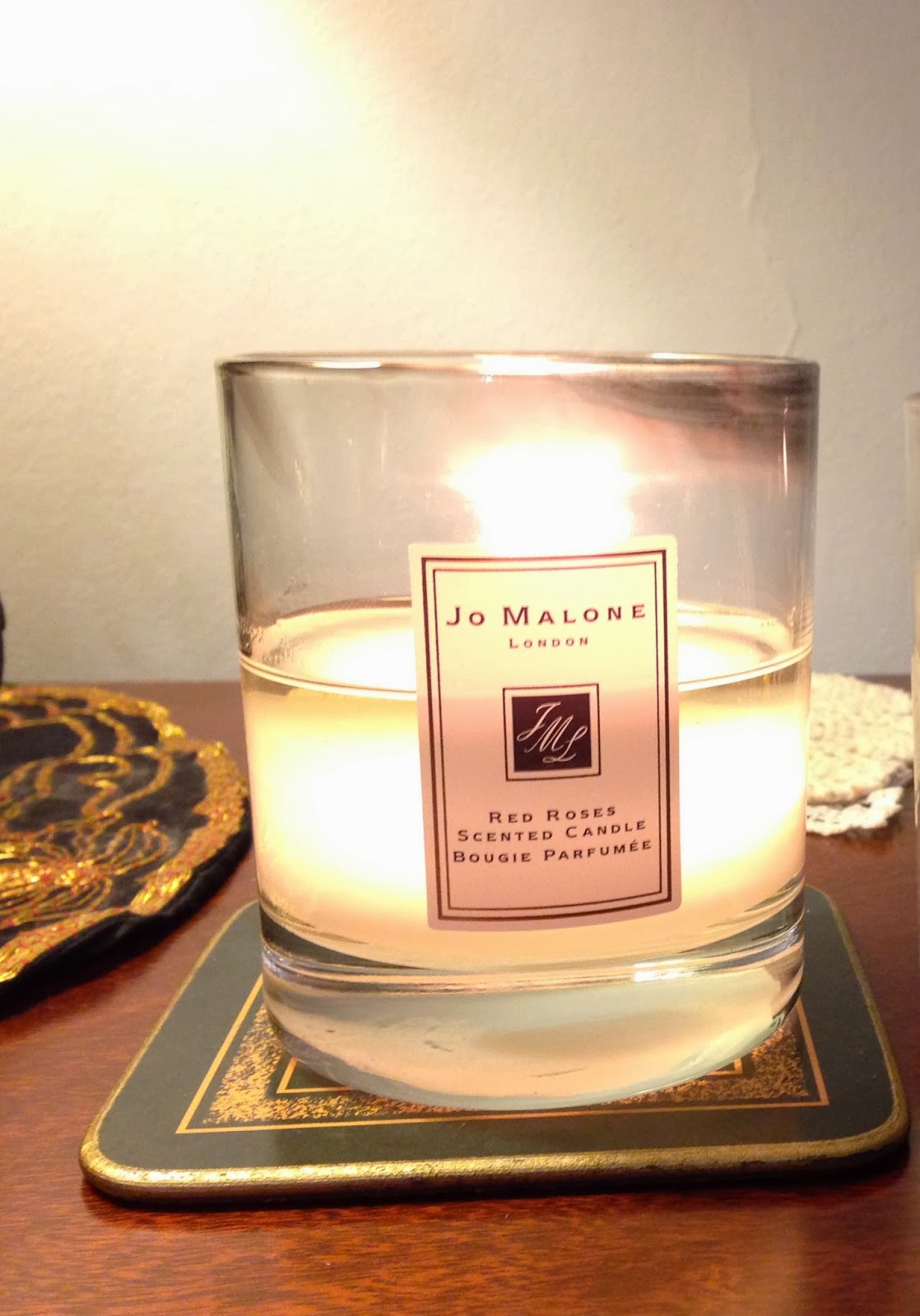 Smelling of Red Roses Jo Malone Red Roses Candle and Diffuser