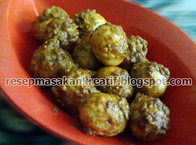 Cara Membuat Rendang Telur Resep Bumbu Lekoh