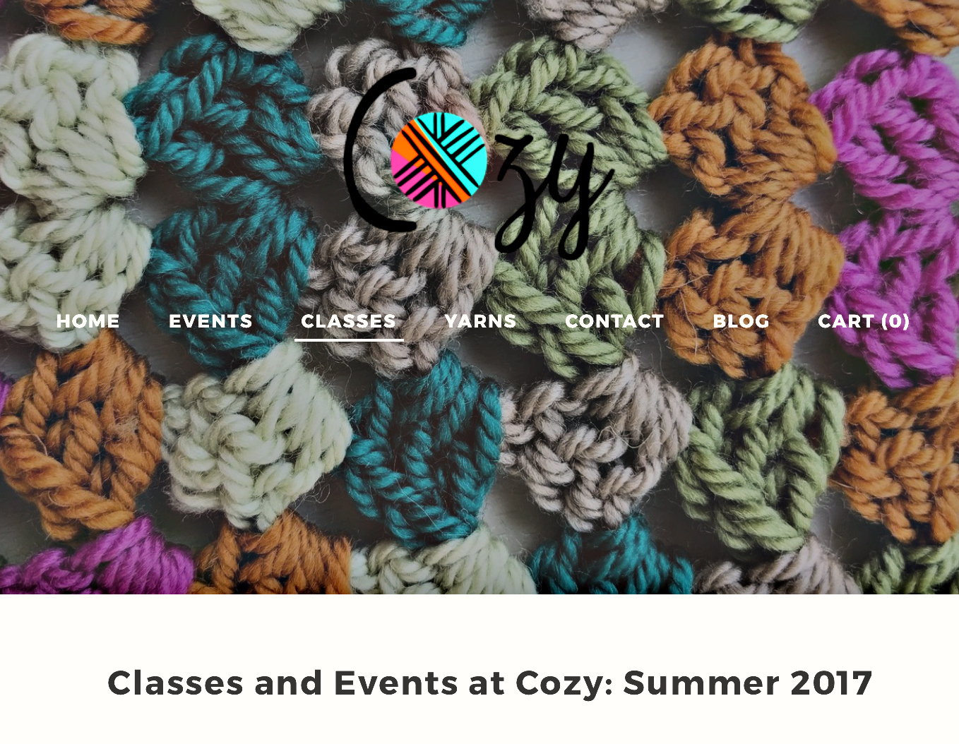 Stitch Story Summer 2017 Crochet and Weaving Classes in Eugene, Oregon!