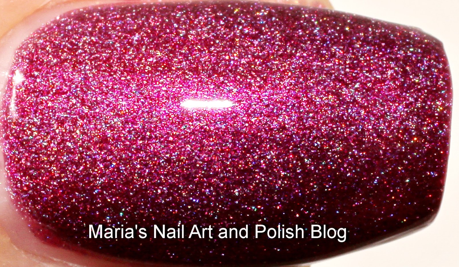 2. L.A. Colors Majestic Nail Polish in "Majestic Magenta" - wide 3