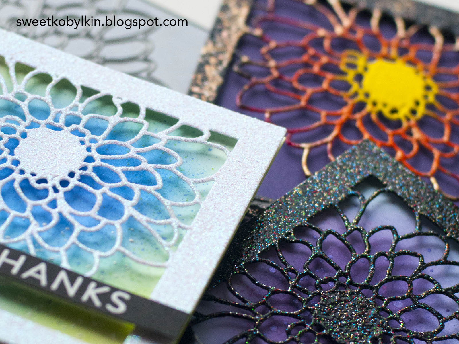 Die Cuts Multiple Layer Heat Embossing Simon Says Stamp Sweet Kobylkin