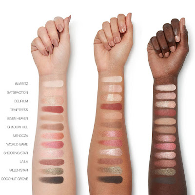 NARSissist Wanted Eyeshadow Palette Swatches