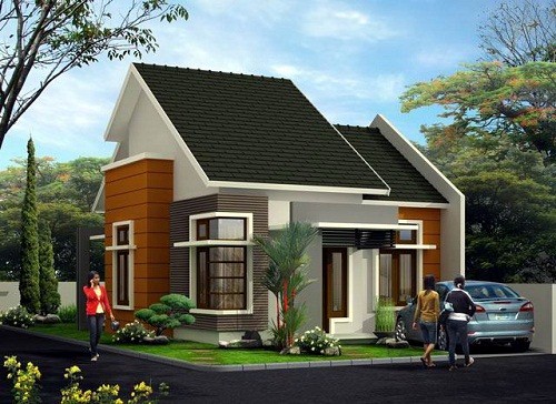 contoh rumah idaman di desa 2