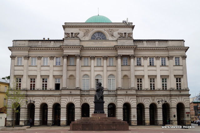 Warszawa Krakowskie Przedmieście Polska Akademia Nauk pałac Śródmieście