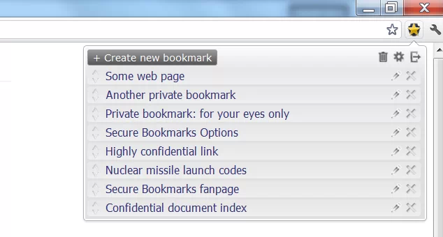 Secure Bookmarks poner contraseñas a tus favoritos en Google Chrome