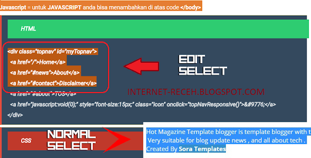 Cara mengubah background text saat di block / select Cara mengubah background text saat di block / select