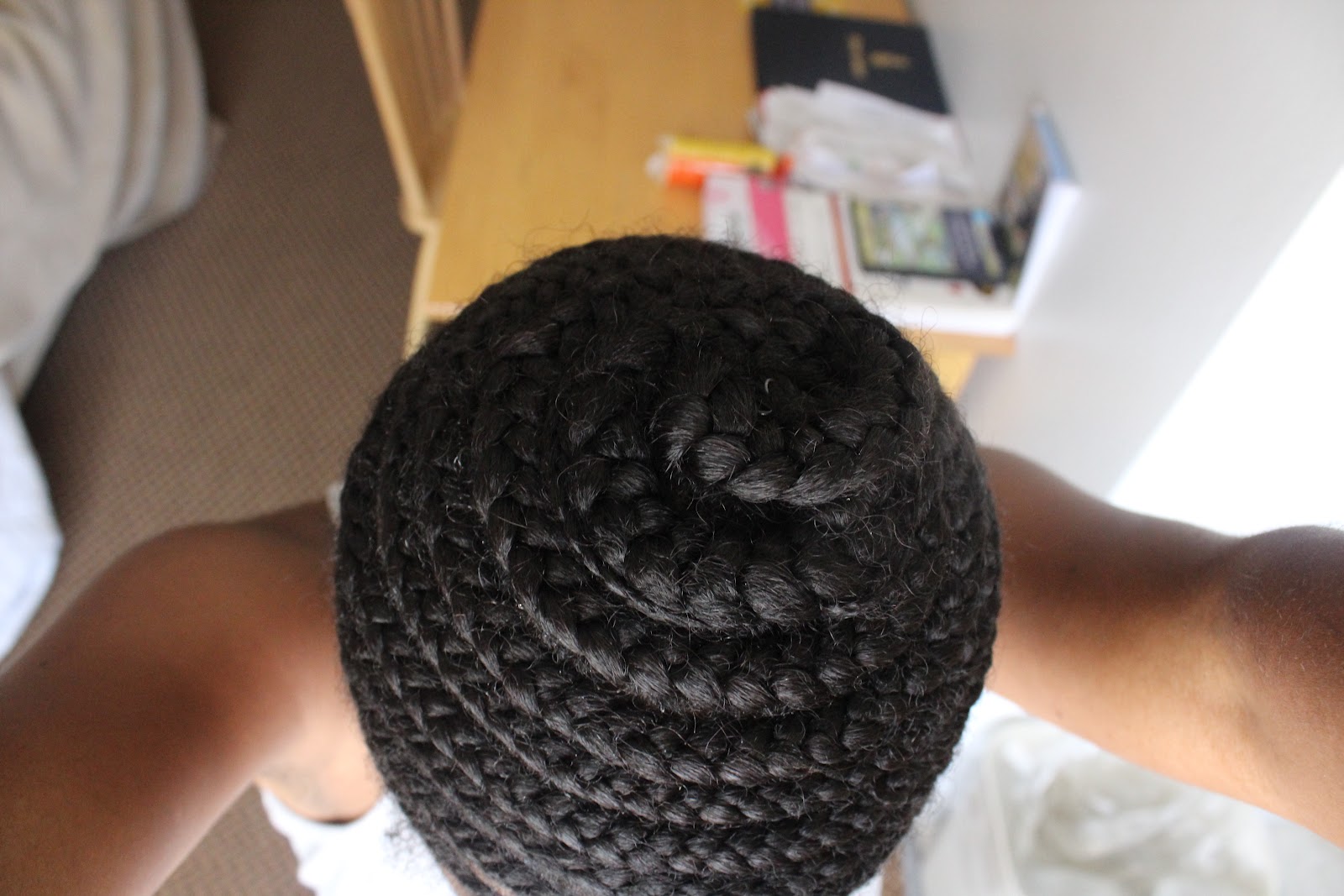 Naturally growing step by step Long hair under wig