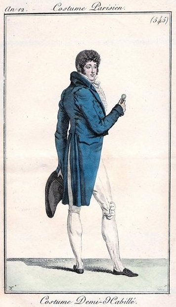 Zinne's Blog: Mens Regency Fashion 1800 - 1805