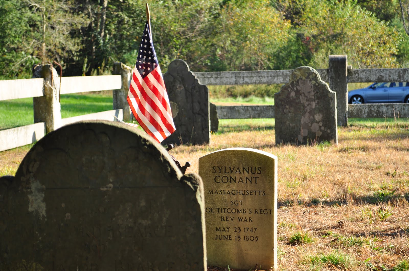 The Reversed View of Massachusetts Bridewater State Hopital Cemetery 2