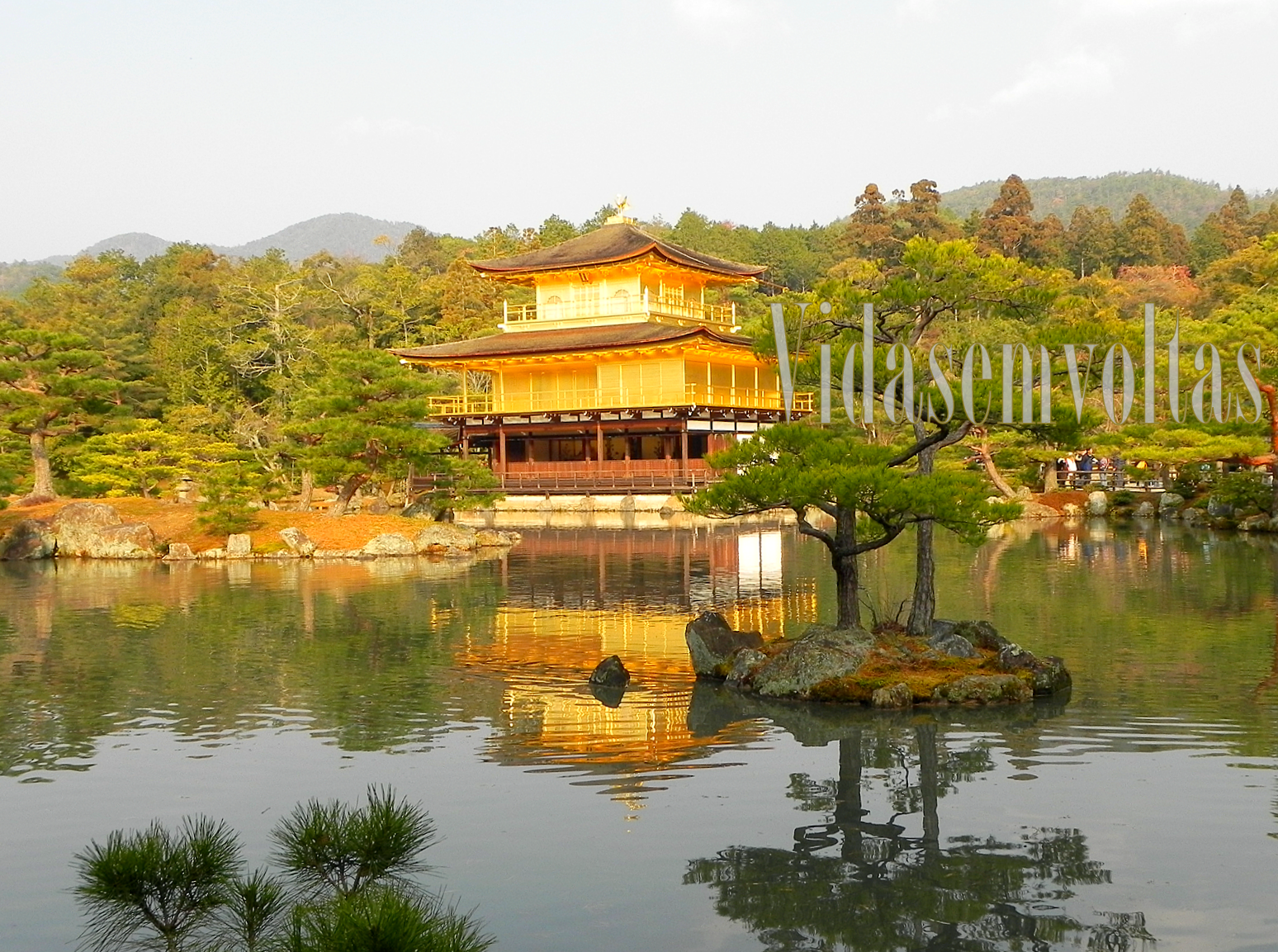 Kinkaku Ji Tempo Do Pavilhao Dourado Kyoto