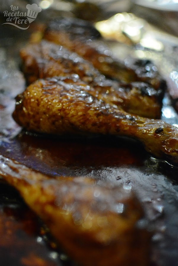 Jamoncitos de pollo con curry y miel tererecetas 04