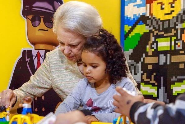 Princess Benedikte visited Curitiba city in the Brazilian state of Parana to open the headquarters of the Princess Benedikte Institute