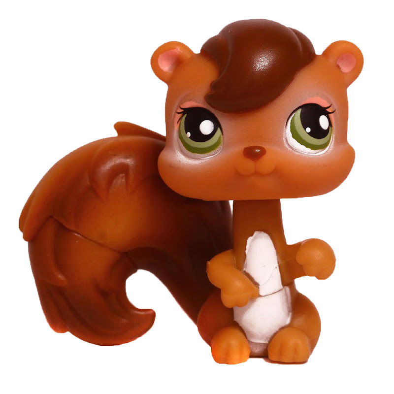 Littlest Pet Shop Pet Pairs Squirrel (195) Pet LPS Merch